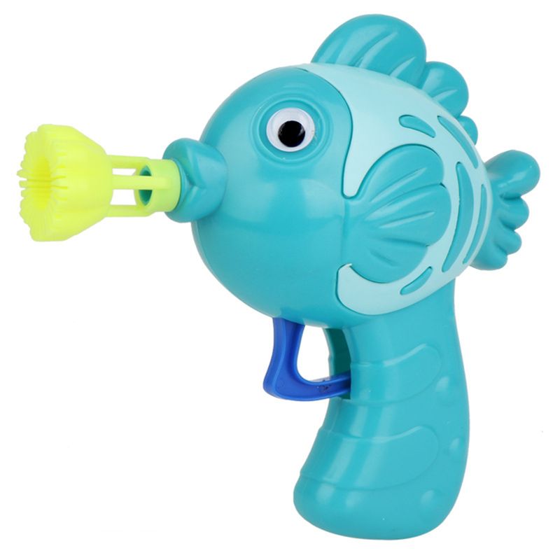 Leuke Vis Zeep Water Bubble Bubble Blower Machine Speelgoed Voor Kids Kinderen Manu T5EC