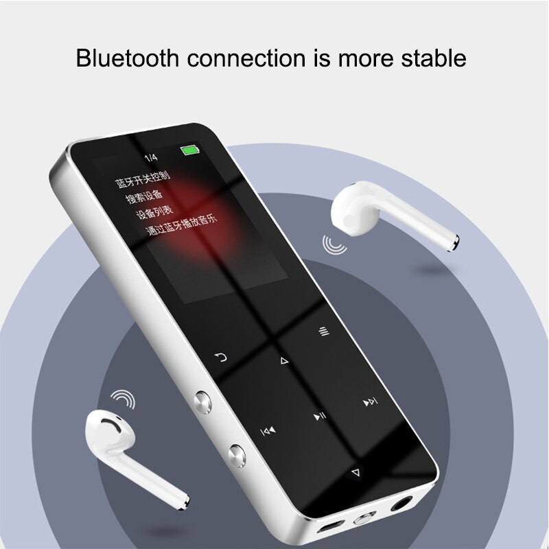 Baladeur MP3 16 go avec haut-parleur intégré, lecteur de musique HIFI sans perte, compatible Bluetooth, lecteur mp4 avec Radio FM, 2022