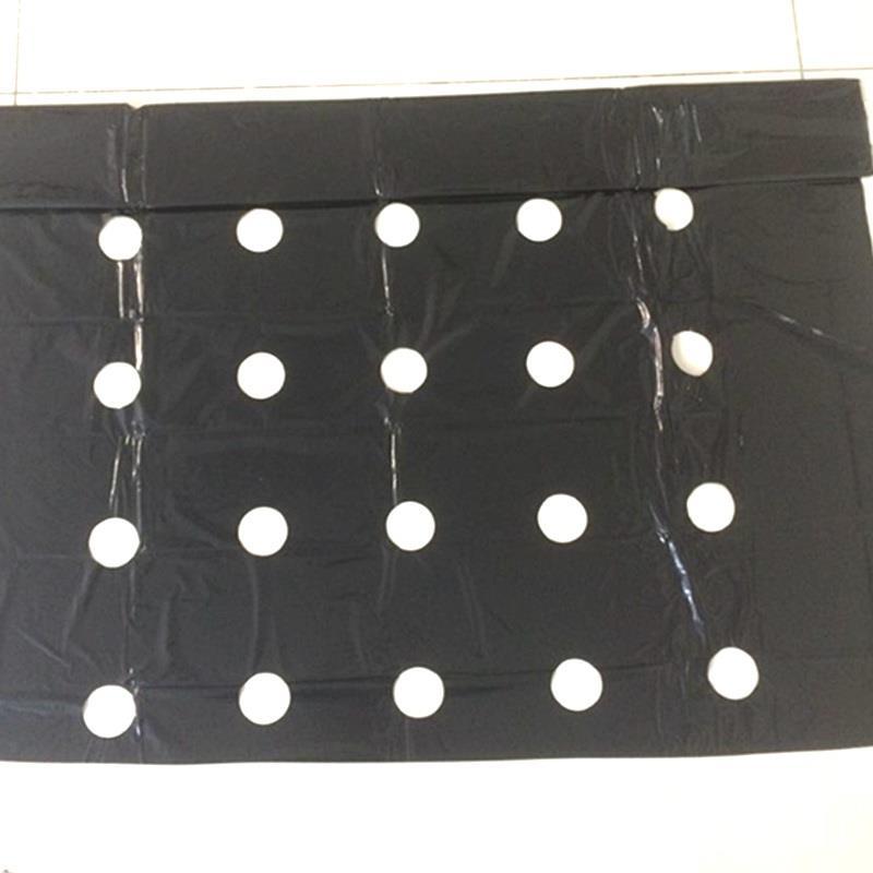 Perforated Film Agricultural Plastic mulch 95cmX10M PE Black sheet film Insulation perforated Vegetable Plants Grow Film film