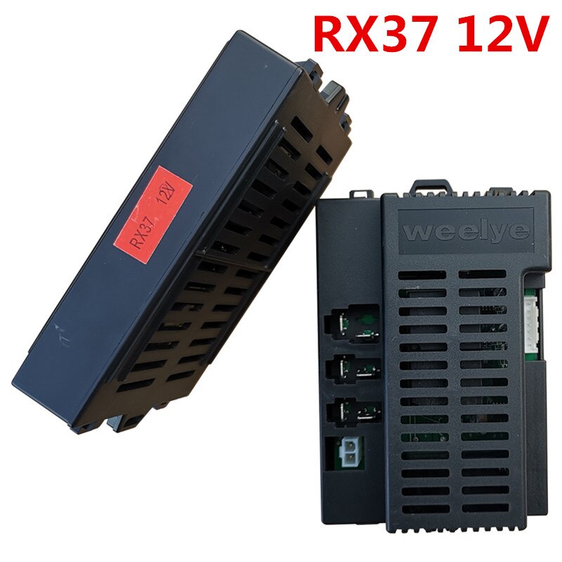Weelye elektryczny samochód dziecięcy 2.4G odbiornik zdalnego sterowania Bluetooth, Wellye, zabawki do jeżdżenia RX23 RX37 RX18 RX7 RX41: RX37 12V  B