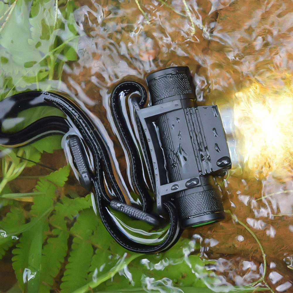 Nyeste type-c usb led pandelampe fiskeri 18650 pandelampe lommelygte jagt pandelampe camping pandelampe lommelygte pandelampe
