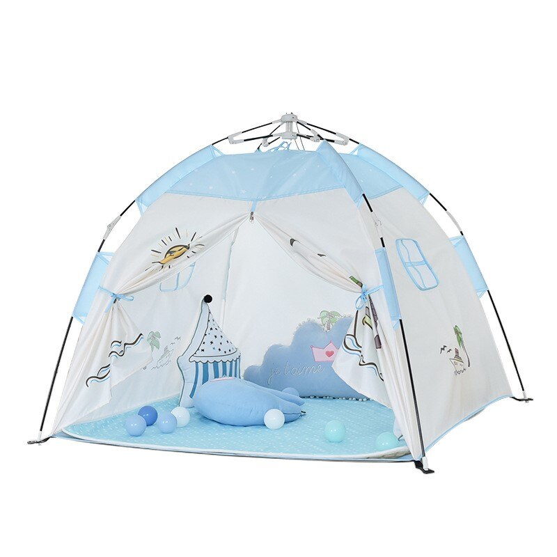 Tragbare freundlicher Zelt Spielzeug Zelt freundlicher Tipi Camping Zelte Ball Baby drinnen draussen Spielen Zelte Mädchen Burg Ozean Ball Schwimmbad