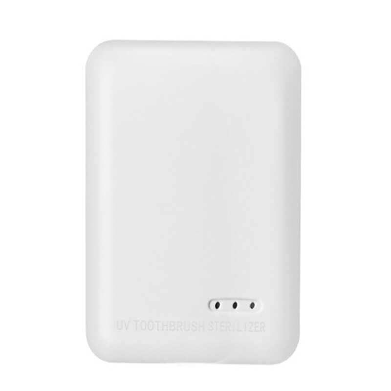 Wall Mount Toothbrush Disinfection Box Bathroom Bathroom Holder Tool: White