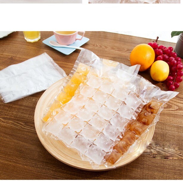 Bolsas desechables para hacer hielo, molde para cubitos de hielo, herramienta para beber, bolsas refrigeradoras, utensilios de cocina, 30/50 piezas