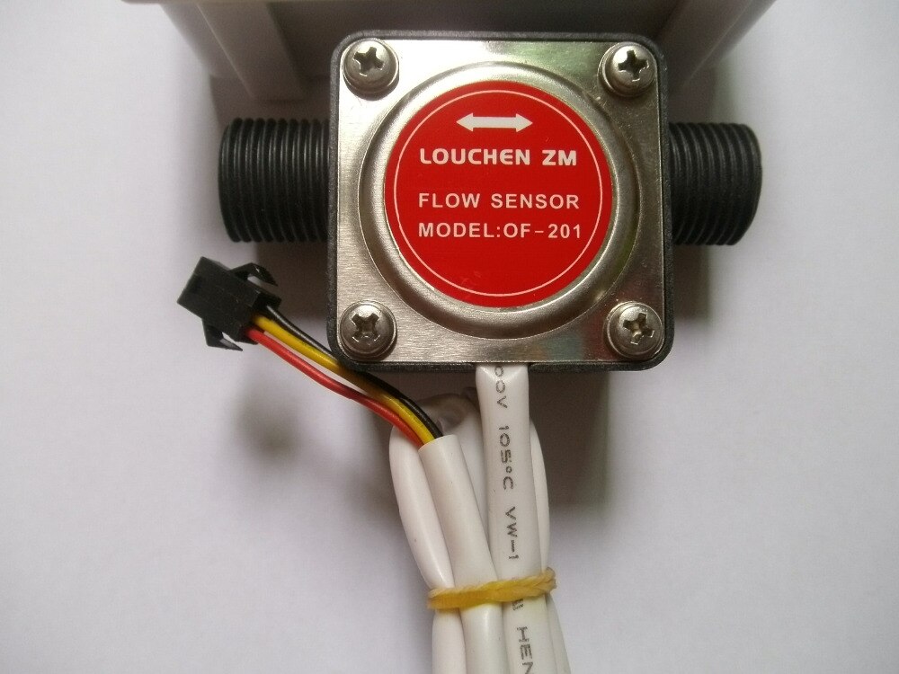 1/2" Liquid Gear Fuel Oil Flow Sensor+LCD Display Control f Diesel Gasoline Milk