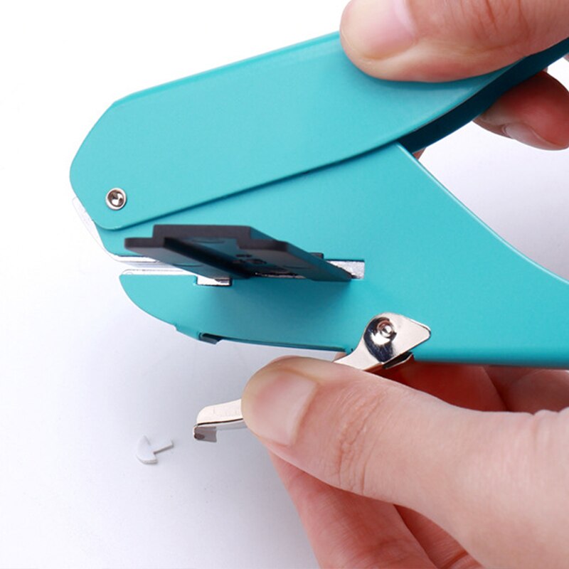 Hand-held Mushroom Hole Puncher Paper Cutter Loose-leaf Manual Punching Machine for Office Home Students DQ