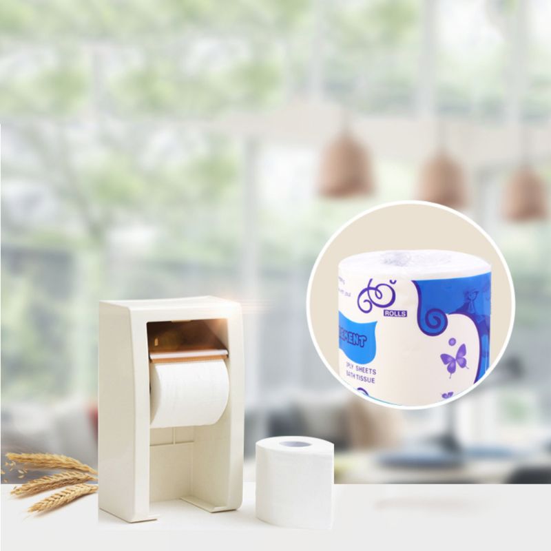 10x10cm Three Layer Toilet Tissue Home Bath Toilet Roll Paper Soft Toilet Paper Skin-friendly Paper Towels