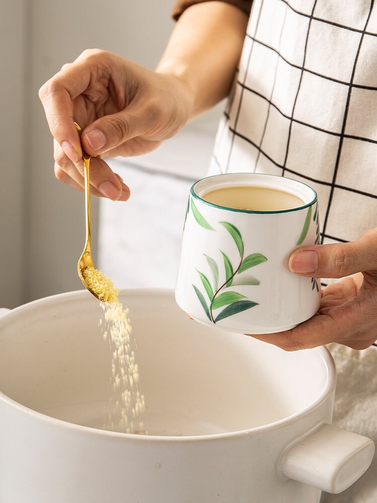 Japanse keramische kruidenpot (set van 3 stuks) zout suiker peper kruidenpot keuken sauspotten rek opbergfles organizer doos