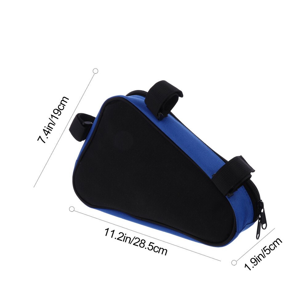 1pc 1.5l fietsframe tas fiets driehoek tas fiets opbergtas fiets accessoires