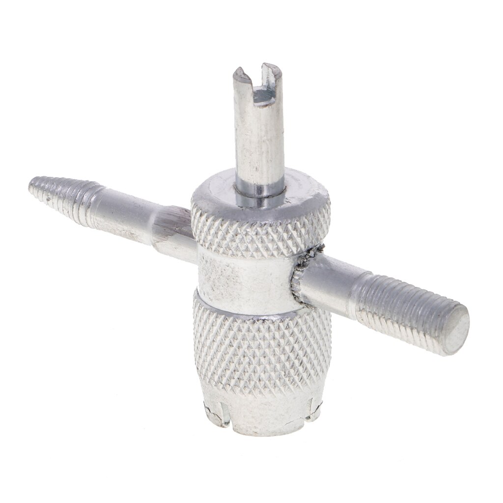 4 Way Tire Valve Stem Core Tool Removal Insertion Tap Reamer Car Truck Auto
