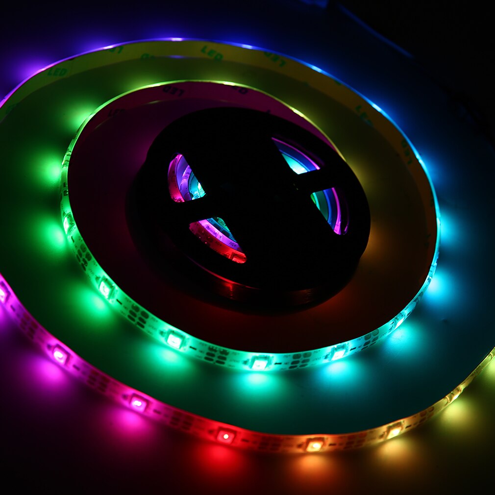 WS68 12 Rgb 5050 Smd Led Strip Lampen Waterdichte Flexibele Led Tape Licht Usb 5V Kerst Decoratie Lamp Strip licht: Default Title