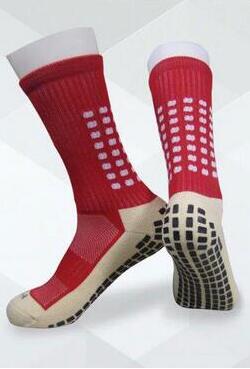 YWYD Unisex a Breve E A Lungo di Calcio Calzini E Calzettoni Uomini Anti Slip Calzini Da Calcio Calzini E Calzettoni Calcetines Cotone Calzini E Calzettoni: Red