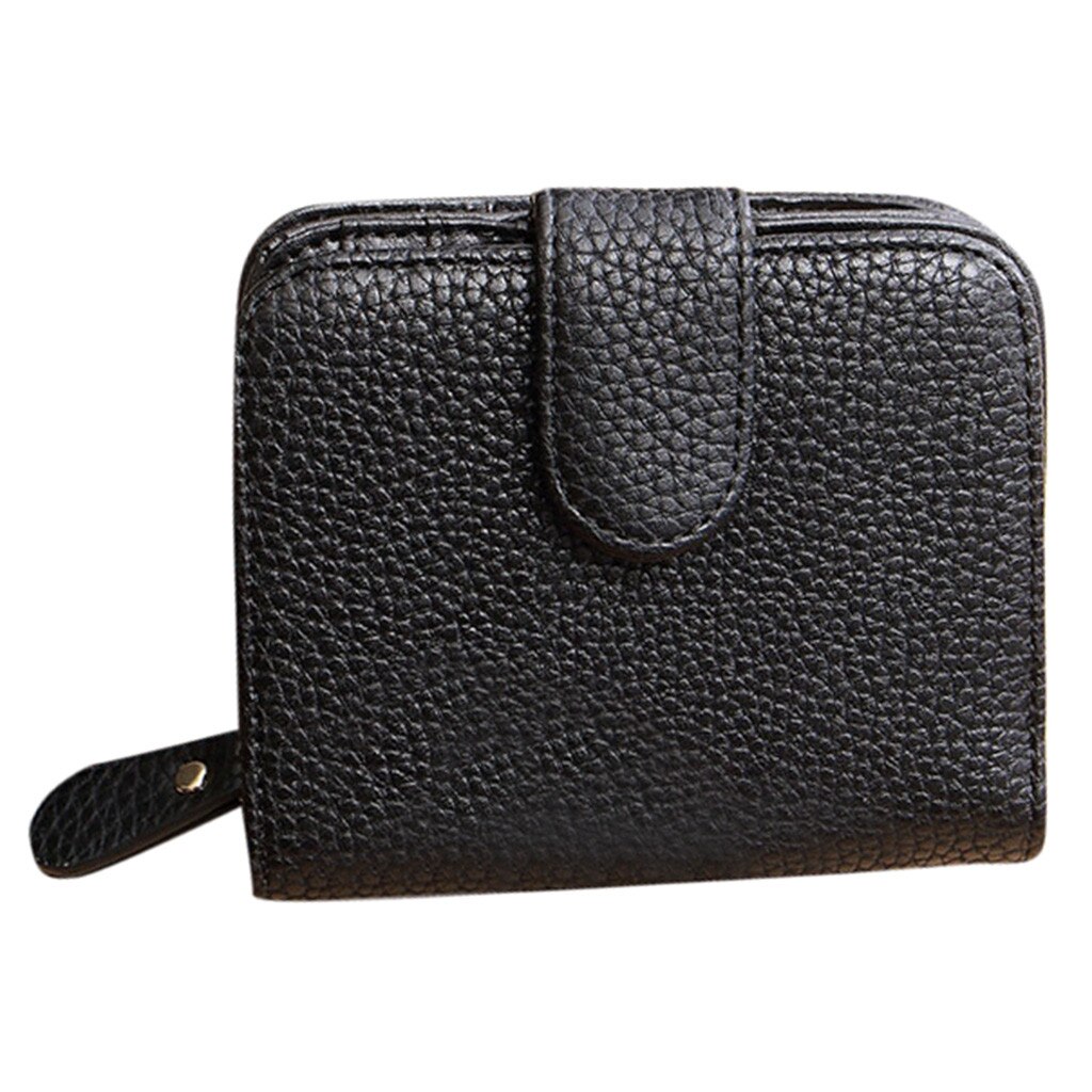 Women's Small Wallet For Credit Card Female Coin Purse Leather Wallet Short Clutch Solid Mini Purse Women Wallets #LR1