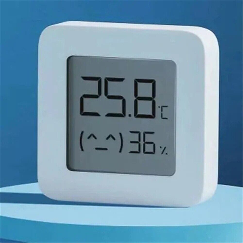 XIAOMI Bluetooth 4,2 Thermometer Hygrometer 2 LCD Bildschirm Digital Temperatur Feuchtigkeit Hohe Präzision Clever Sensor App Kontrolle