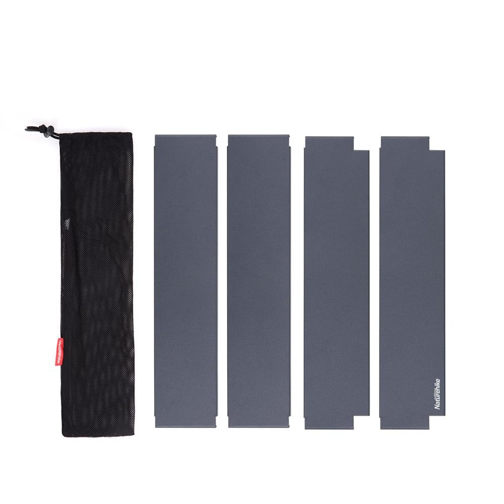 Nature Hike Outdoor Portable Ultralight Splicable Folding Camping Desk Changeable Dinner Table For Family Party Picnic Barbecue: 4Pcs Tabletop