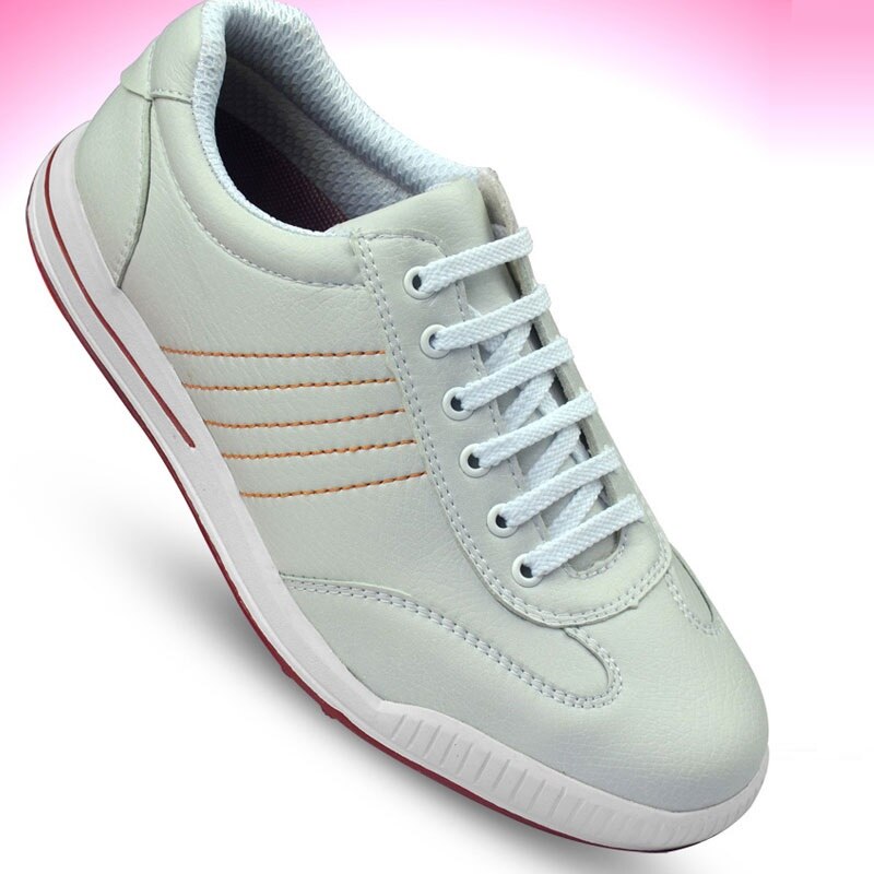 Dam golfskor vattentäta golfsneakers som andas dam spikfria anti-halk lätta tränare atletcis skor  d0607
