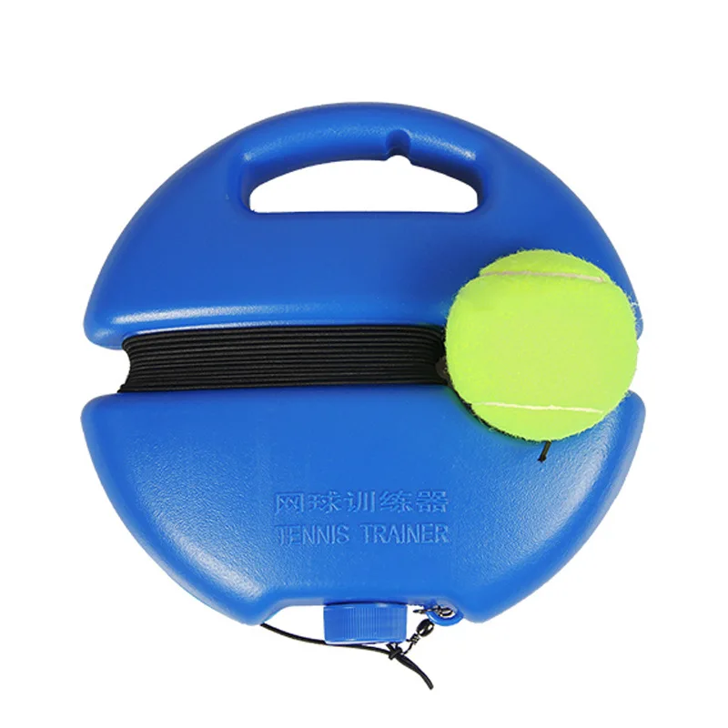 Robustes Tennis-Trainingsgerät, Übungs-Tennisball, Sport, Selbststudium, Rebound-Ball mit Tennistrainer, Fußleiste, Sparring-Gerät