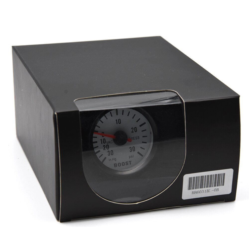 Boost Turbo Gauge PSI LCD Gauge Digital Display Car Gauges Blue Car Gauge Motorcycle 52MM Gauge Meter Pointer 0-30 PSI 12V