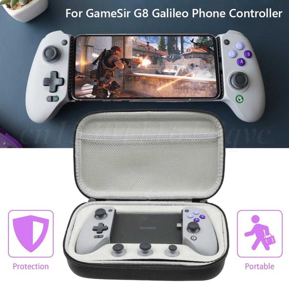 Game Controller Storage Bag For Gamesir G8 Galileo Mobile Gaming Controller Hard Carrying Case Protective Case Carrying Bag