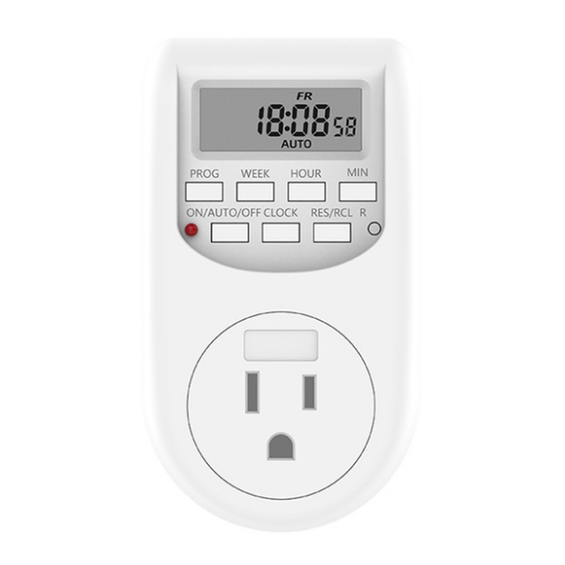 Programmable Timer Socket Programmable Timer Switch Socket 50Hz With Summer ... – Grandado