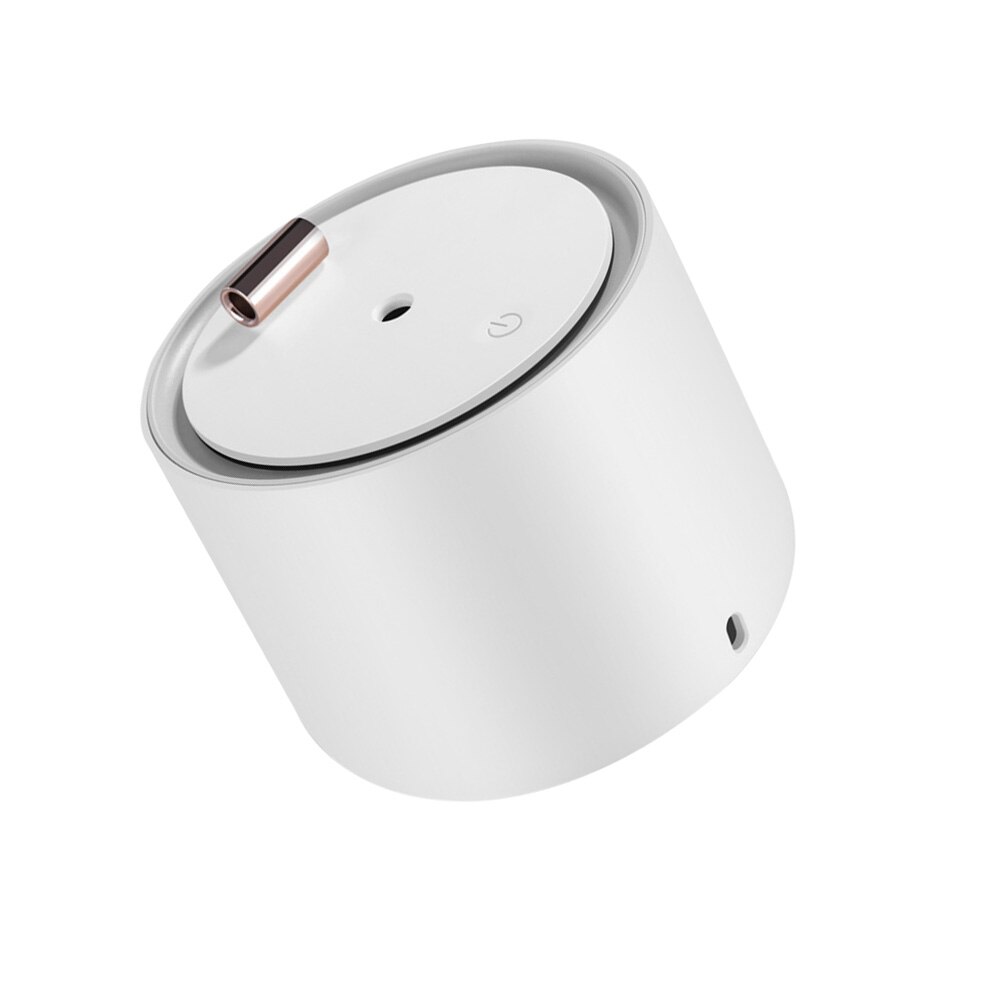 Mini luftfuktare usb fordon luftfuktare hemmakontor liten luftfuktare enkel snygg luftfuktare för bil kontor hem vit