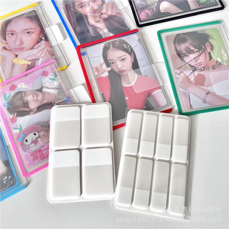 ! 80/160 Pages Frosted Simple Pure White Index Stickers Transparent Label Stickers DIY Sticky Notes Office School Supplies