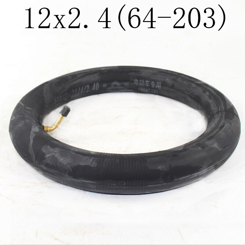 High Performance 12x2.4 Tire Electric Scooter Tyre for Kids Bike 12 Inch 64-203 Children Bicycle Tire: inner tyre