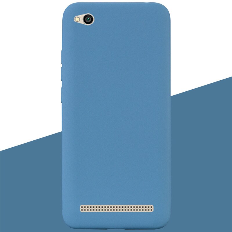 Case For Xiaomi Redmi 5A Case TPU Cover Silicone Soft Back Protective Phone Case on For Redmi 5A Redmi5A a5 5 A Fundas Coque: 12 Lake Blue