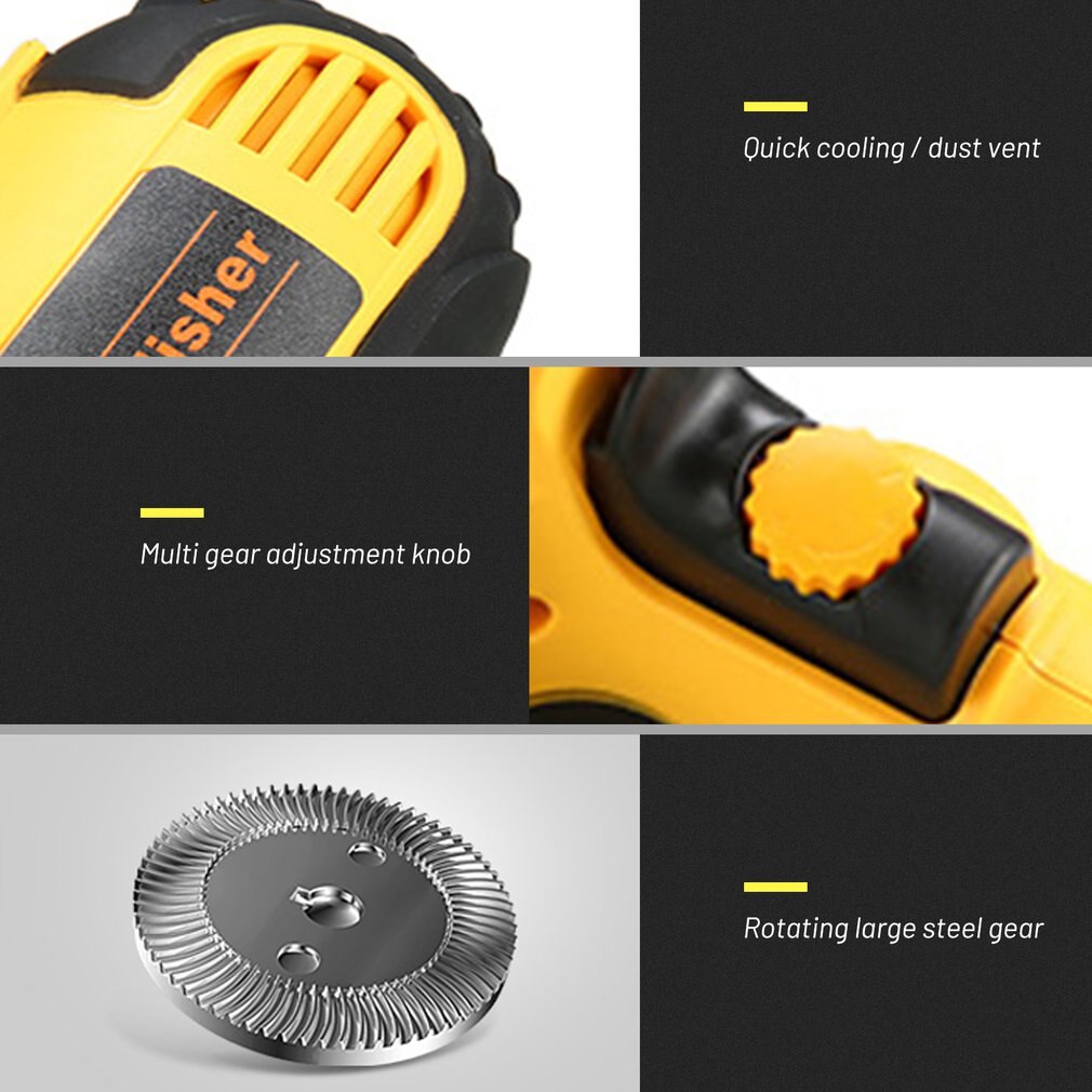 Electric Sanding Machine Car Polishing Machine Portable Electric Waxing Machine Car Beauty Polishing Machine