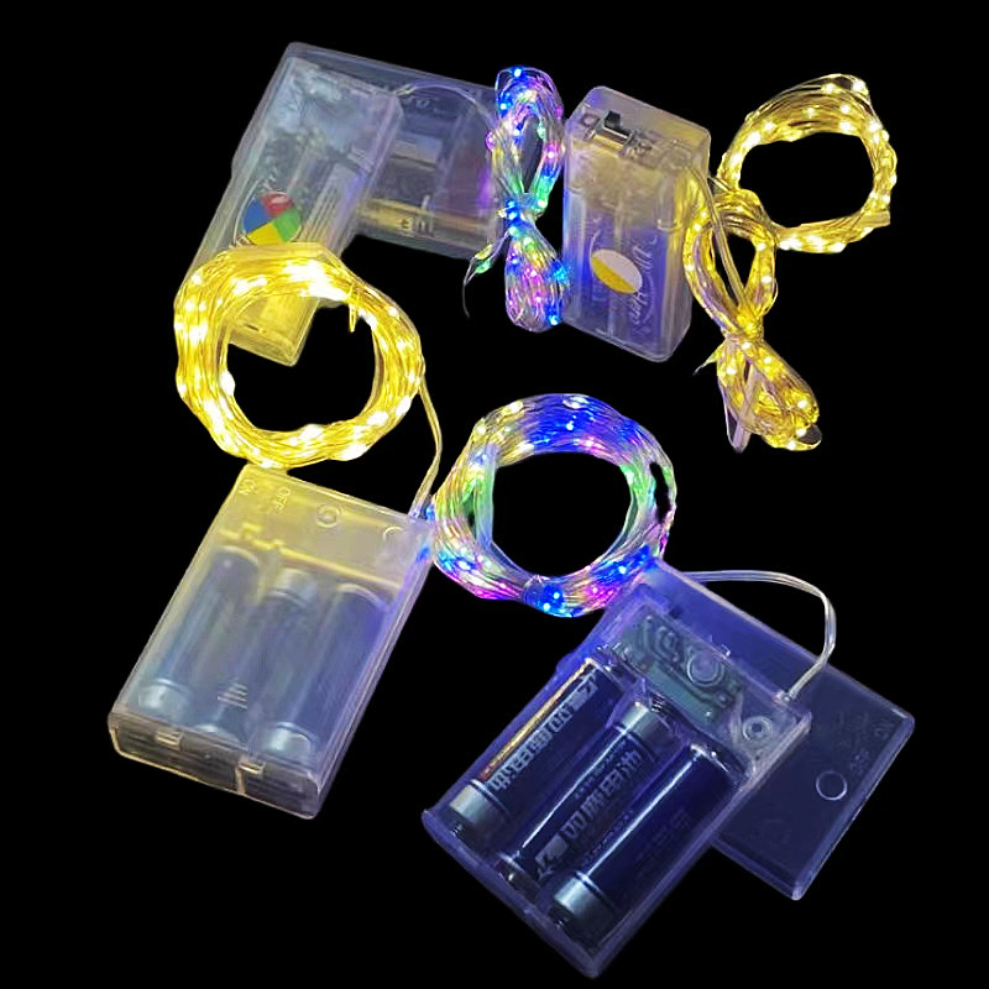 1M 2M 10M 20M 30M Kupferdraht LED Lichterketten Beleuchtung Fee Girlande für Weihnachtsbaum Hochzeit Party Dekoration