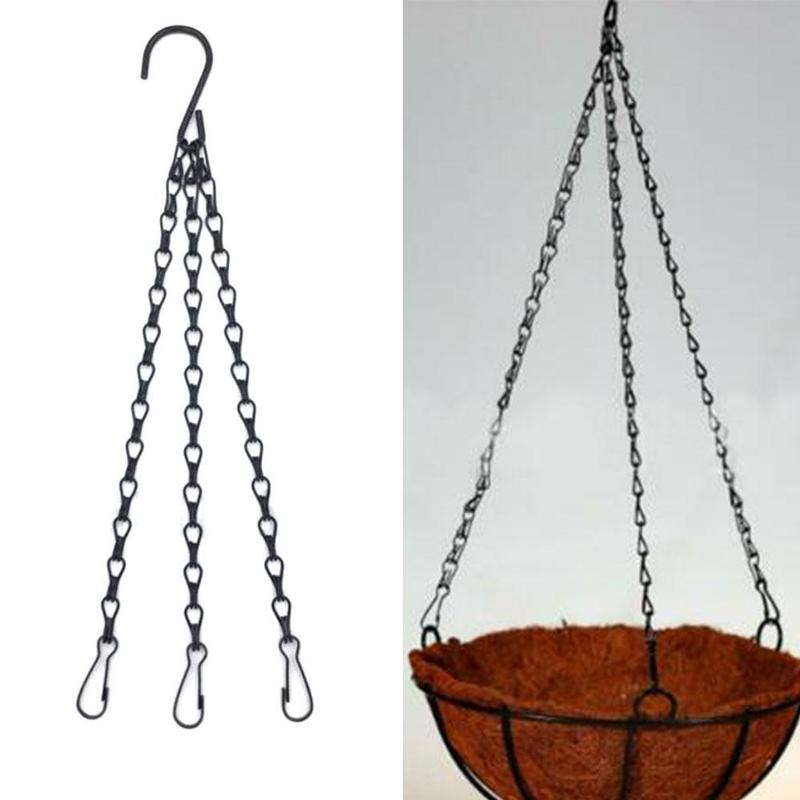 Hangende bloempot kettingmand plantenbak houder tuin tuin 40cm balkon  v2 j 6