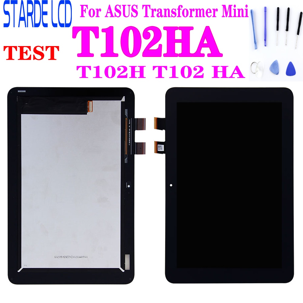 Pantalla LCD de 10,1 pulgadas para ASUS Transformer Mini T102HA T102H T102 HA, montaje de Sensor digitalizador con pantalla táctil, piezas de repuesto,