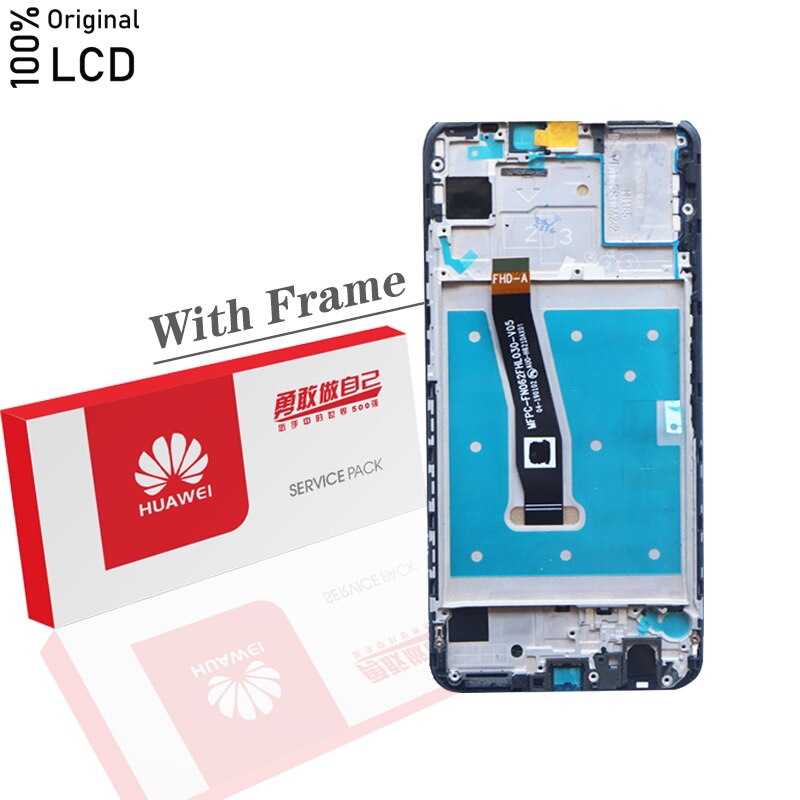 Original Screen for Huawei P smart LCD Display Digitizer Assembly Touch Display Apply to Huawei P smart POT-LX1 LX1AF: Original with frame