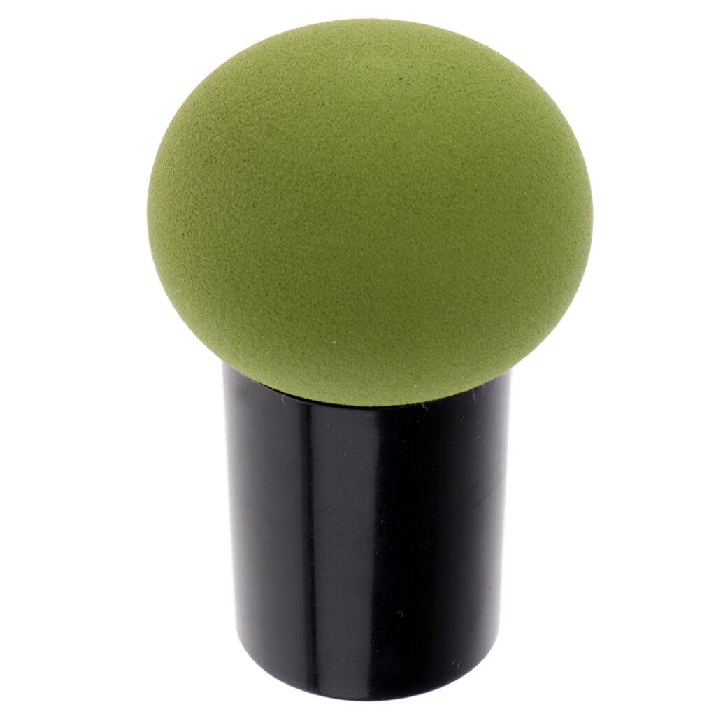 Svampeformet makeup foundation svamp blender pulver puff kosmetisk applikator værktøj