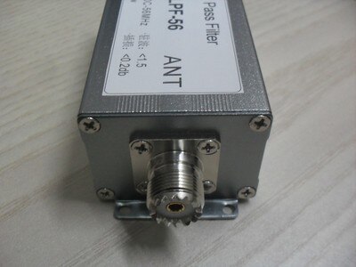 Lpf -56 dc-56m lavpasfilter kortbølgefilter lpf 56 mhz 200w sensor