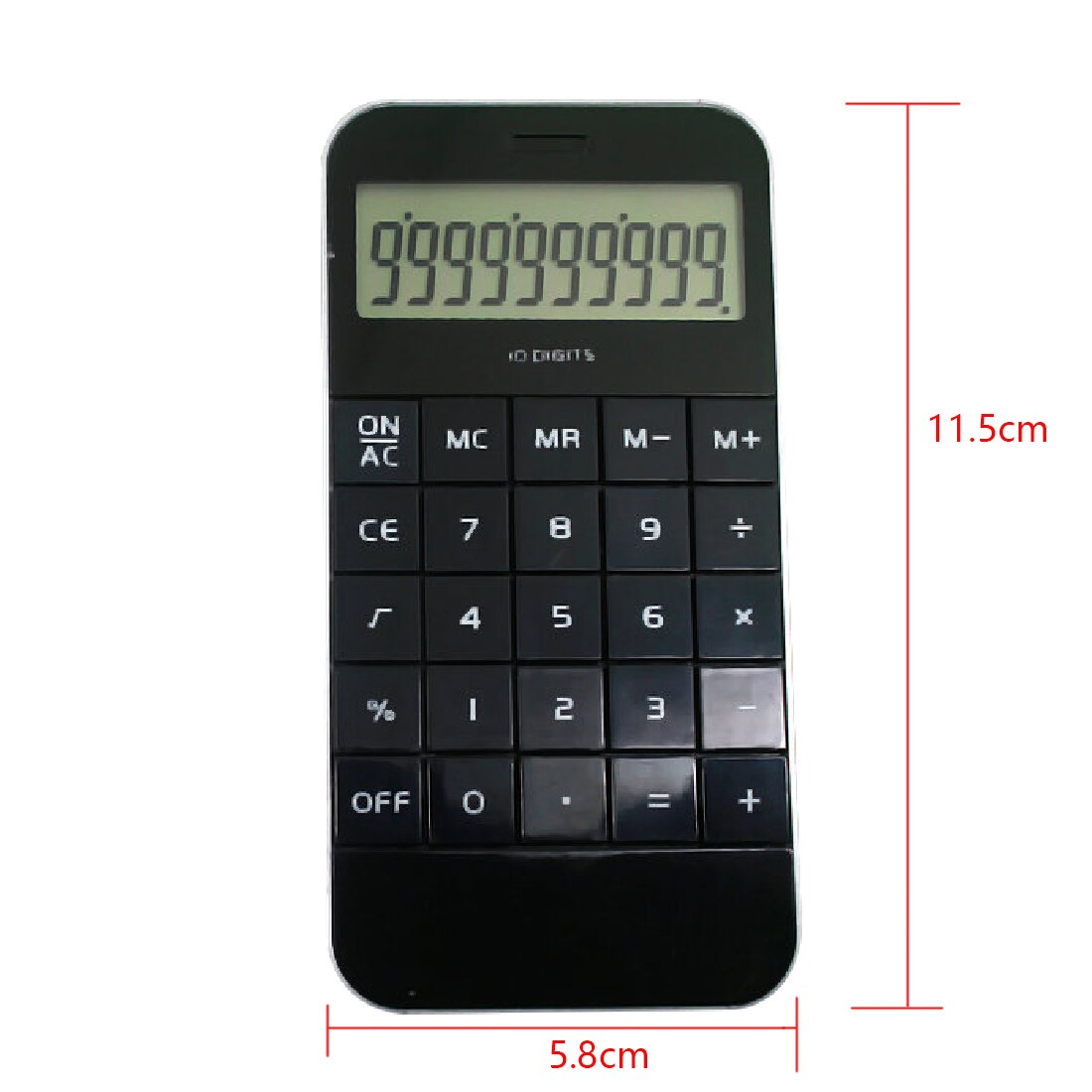NOYOKERE Black Office Portable Calculator Office worker School Calculator Portable Pocket Electronic Calculating Calculator