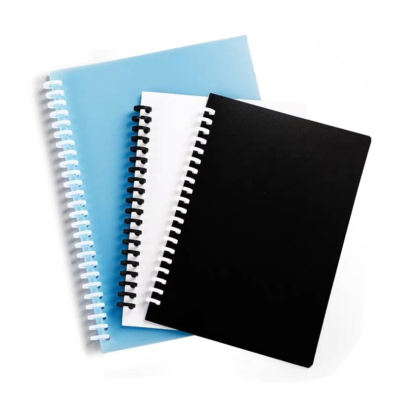 Anillo de encuadernación de plástico para álbum de recortes, círculos de hojas sueltas con 25 agujeros para calendario, para A4, A5, A6, cuaderno de papel, papelería de oficina, 100 Uds.