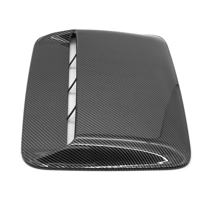 Car Universal Hood Vent Air Outlet Cover for Infiniti Mazda Tesla Hood Scoop Air Flow Intake Vent Cover