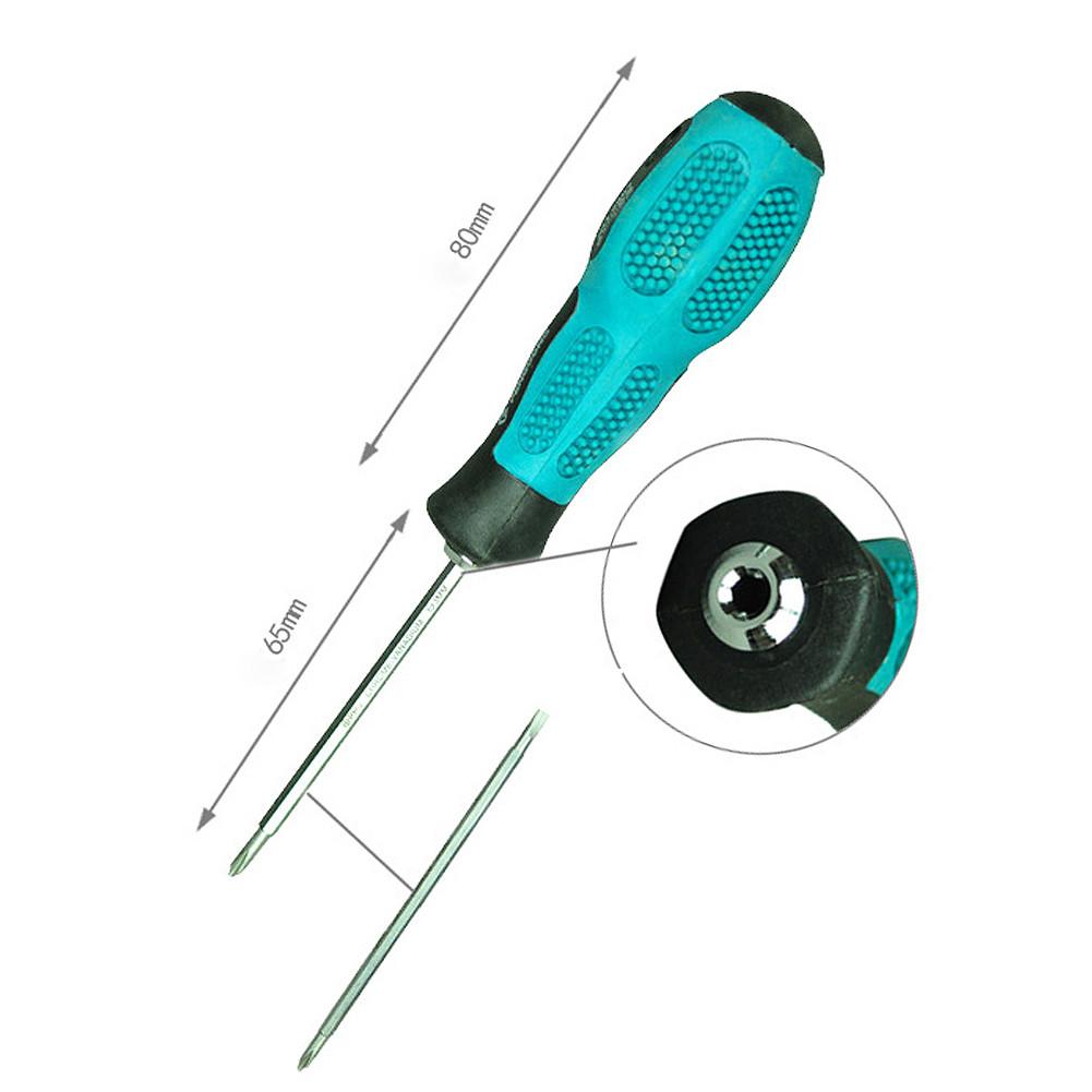 2 In 1 Multi-function Precision Screwdriver Adjustable Bits Two-Way Slotted Screwdrivers Bits Slotted Screw Driver Repair Tools