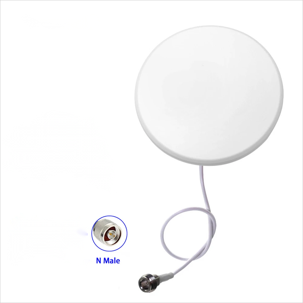 Antenna 5G 4G GSM 600-6000MHz antenna omnidirezionale, amplificatore, amplificatore di segnale wireless cellulare: Grigio