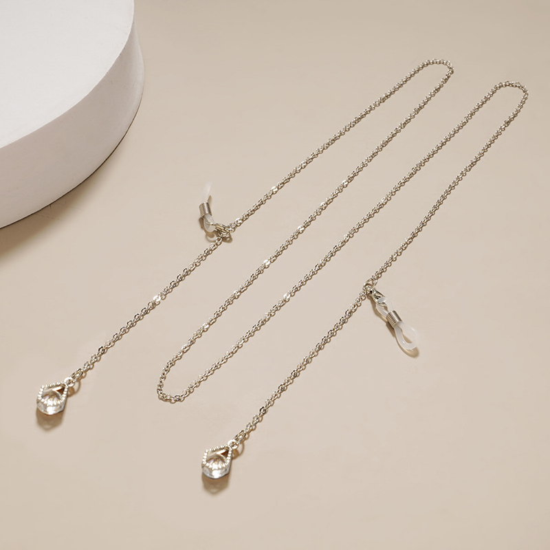 2023 Mode Bril Ketting Voor Dames Heren Masker Kettingbandhouder Sunglass Lanyard Ketting Hangen Aan Hals Brillen Accessoriess: Roze