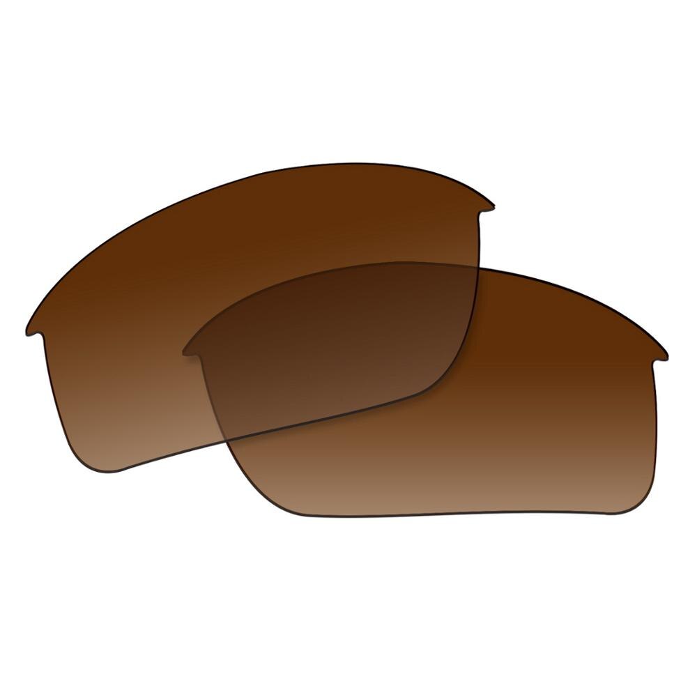 OOWLIT – lunettes de soleil polarisées de remplacement, verres dégradés bruns pour lunettes de soleil Oakley Bottle Rocket OO9164