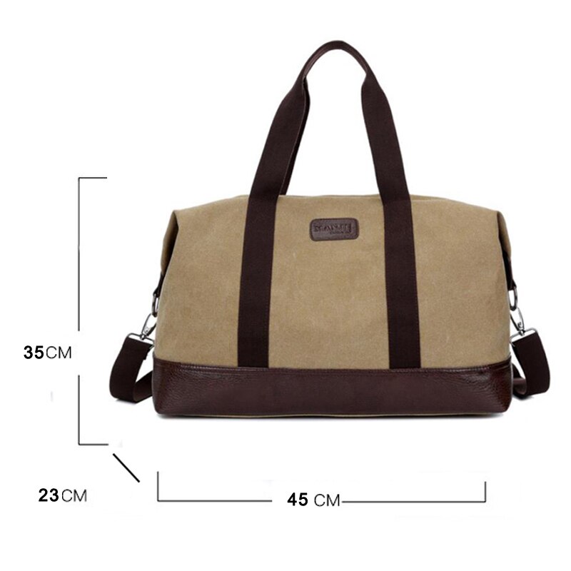 Large Capacity Canvas Travel Bags Casual Men Hand Luggage Travel Duffle Bag Big Tote 5 Colors Male Crossbody bag PT1234: 7