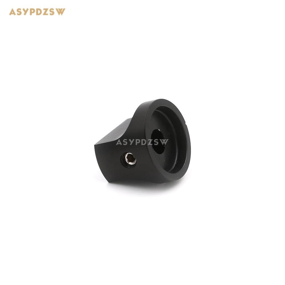 1 PCS Duckbill black 20*15 Full aluminum amplifier solid knob Volume potentiometer knob