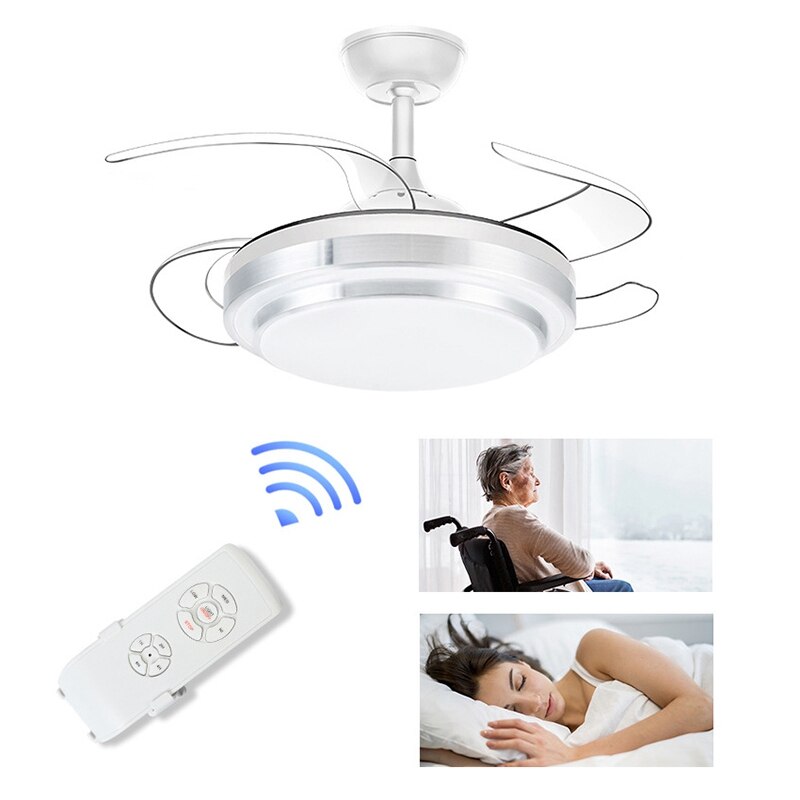 Ceiling Fan Remote Control Kit, Small Size Universal Ceiling Fans Light Remote, Speed, Light & Timing Wireless Control