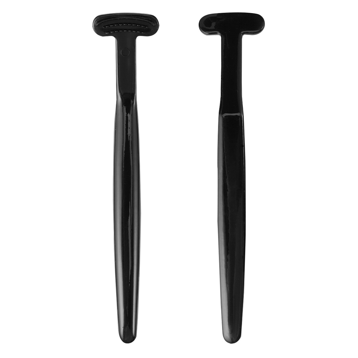 2Pcs Tong Borstel Zwarte Tong Borstel Tong Cleaner Cleaning Tool Cleaner Voor Tong Reinigen: Default Title