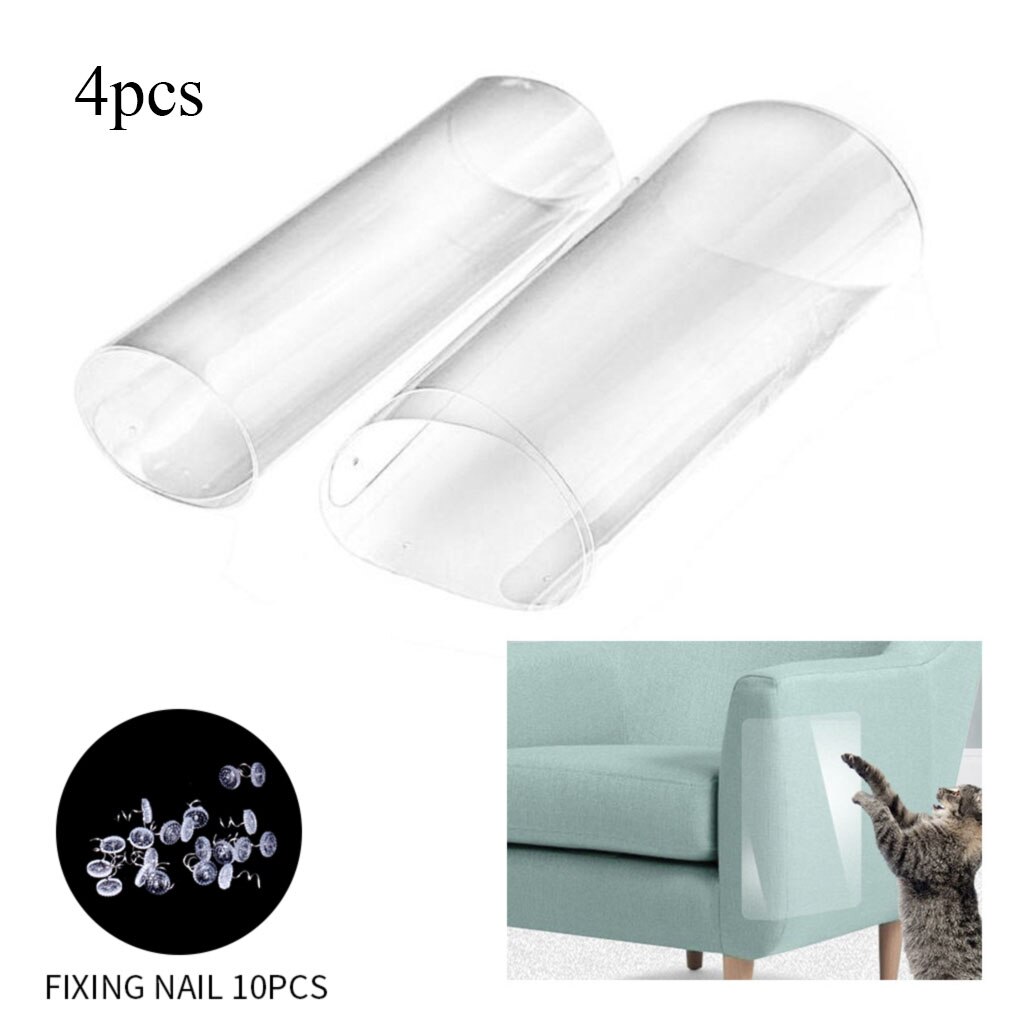 4Pcs Krassen Guard Animal Anti-Scratch Pads Sticky Paws Tape Couch Sofa Meubels Protector Anti Cat Scratch Sticker