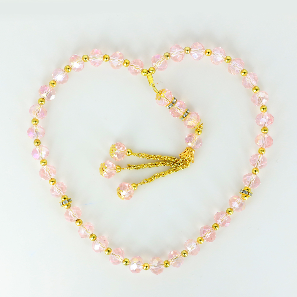 Tasbih perles de prière bracelet Islam musulman perle de prière Tasbeeh compteur Zikr chapelet perles Masbaha méditation Bracelets pour femme hommes: YELLOW