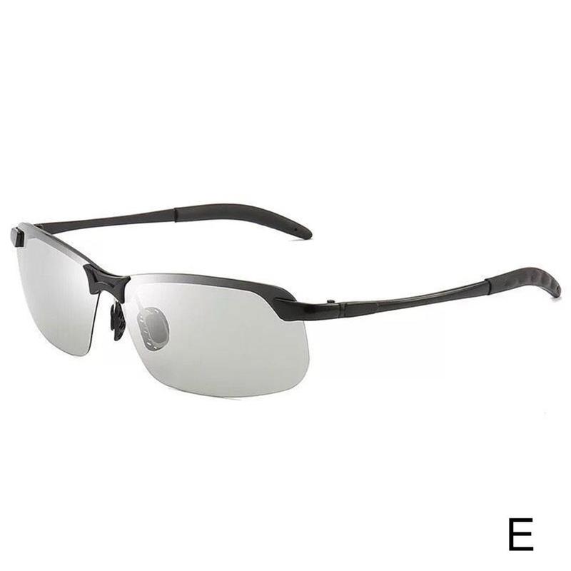 Polarisierte sonnenbrille intelligente farbwechsel nacht und spiegel Schild nacht fahr brille angeln brille Vision: E