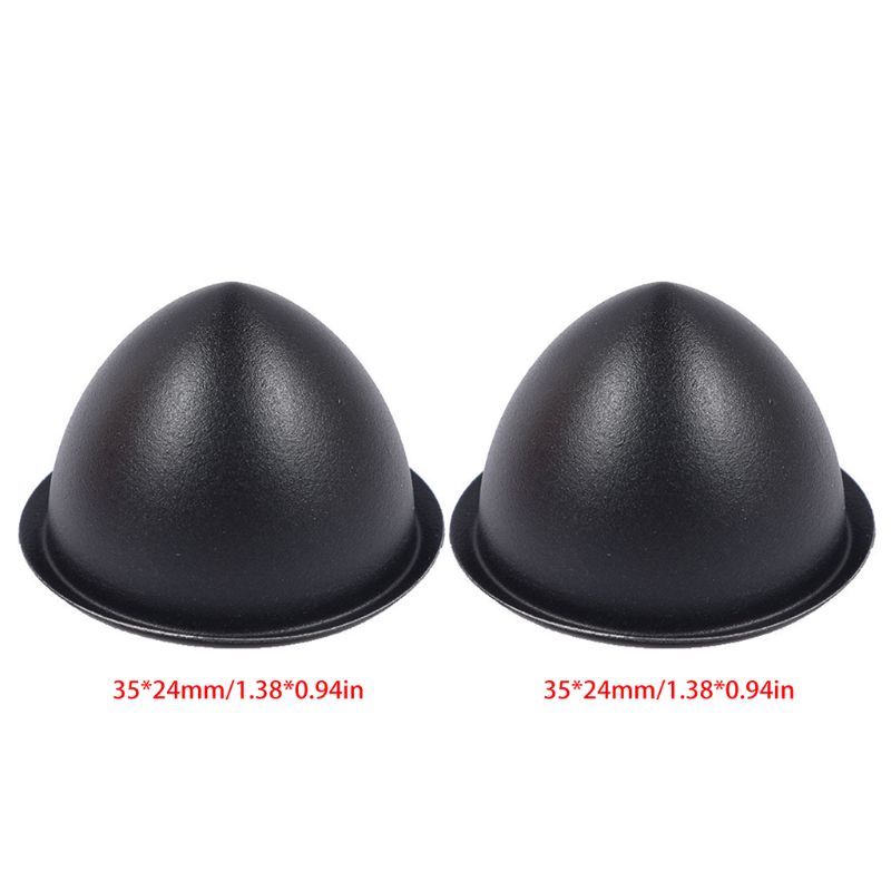 2PCS Plasitc/PP Protective Sleeve Dustproof Cover Bullet Head Dust Cap for Speaker Repair Parts Accessories: D